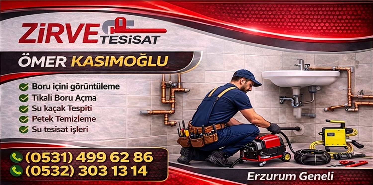 erzurum su tesisatçısı